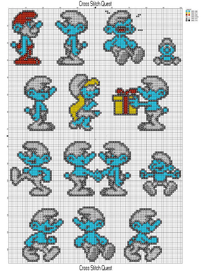 smurfs-pattern_page_1