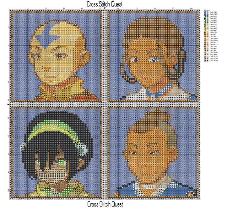 Avatar Cast Pattern_Page_1