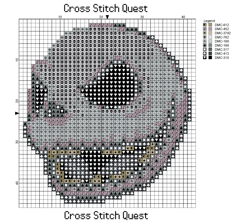 Free Jack Skellington Cross Stitch Pattern The Nightmare Before ...