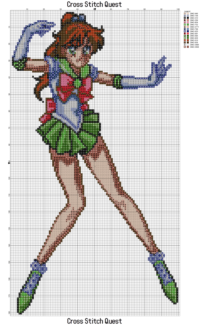 Sailor Jupiter Pattern_Page_1
