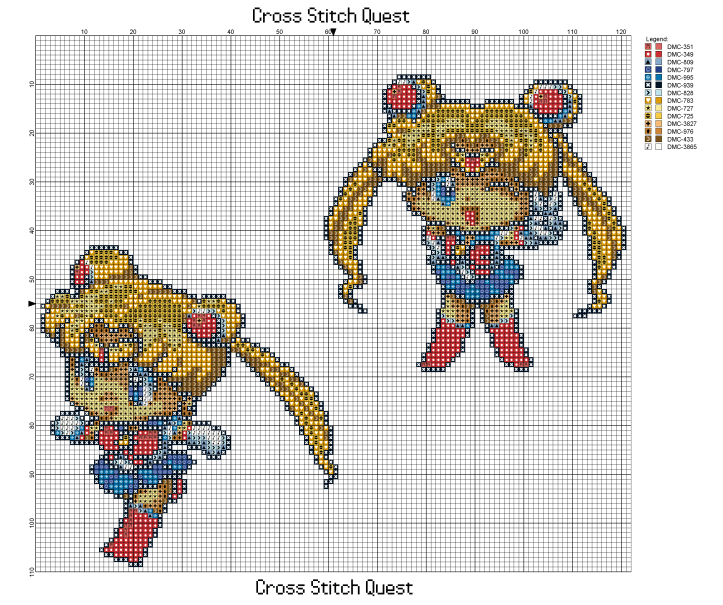 Chibi Sailor Moon Pattern_Page_1
