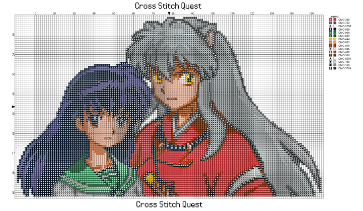 Kagome Inuyasha Pattern_Page_1
