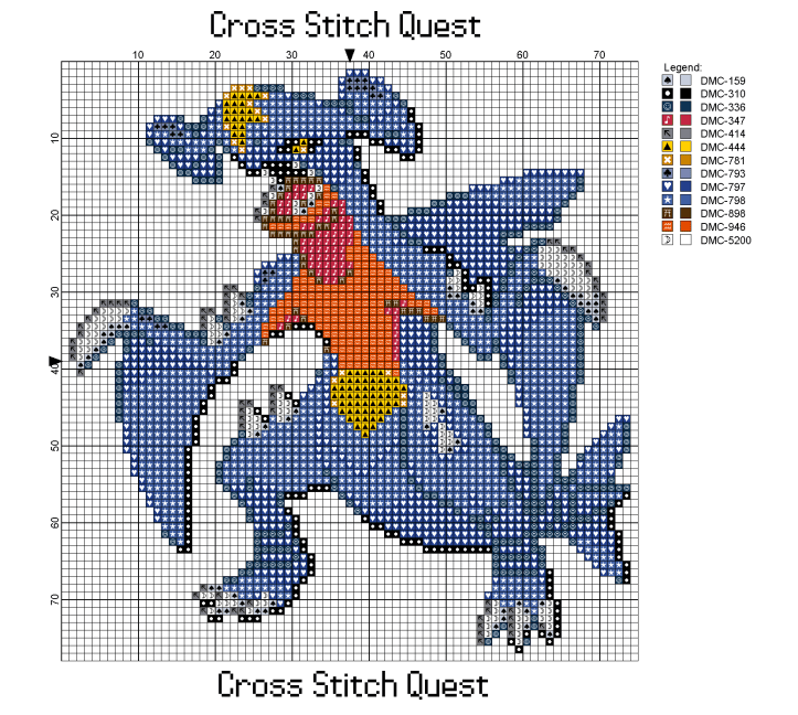 Garchomp Pattern_Page_1
