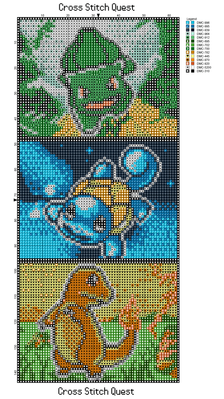 Kanto Pokemon Pattern_Page_1