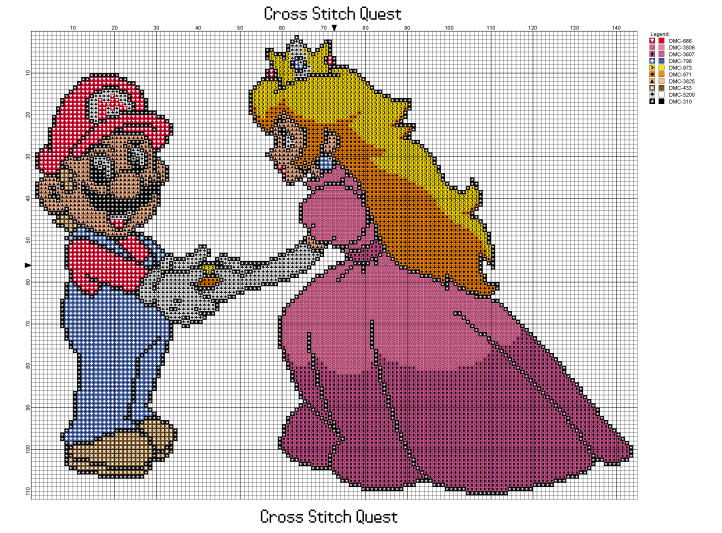 Peach and Mario Pattern_Page_1