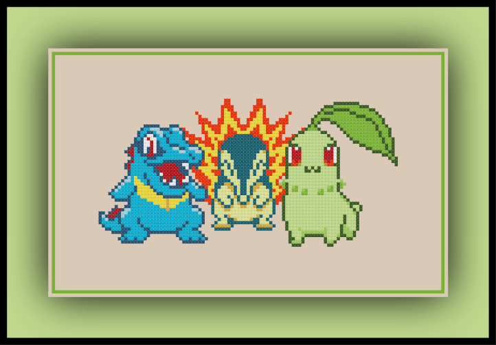 Johto Starters Preview