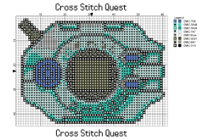 Free Digivice Cross Stitch Pattern Digimon – Cross Stitch Quest