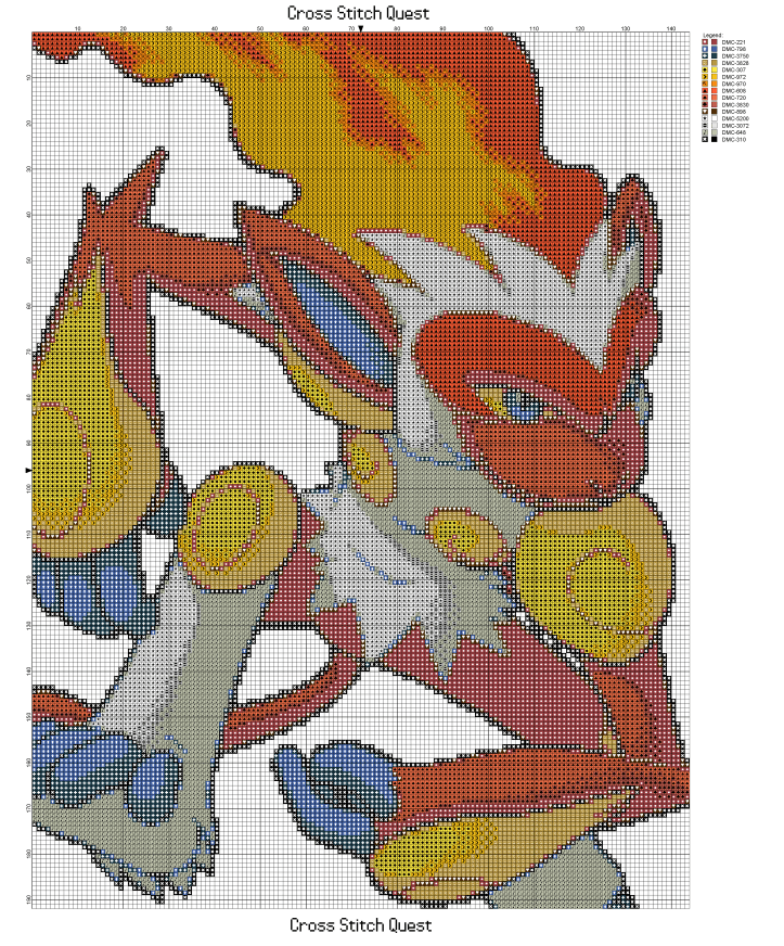 Infernape Pattern_Page_1