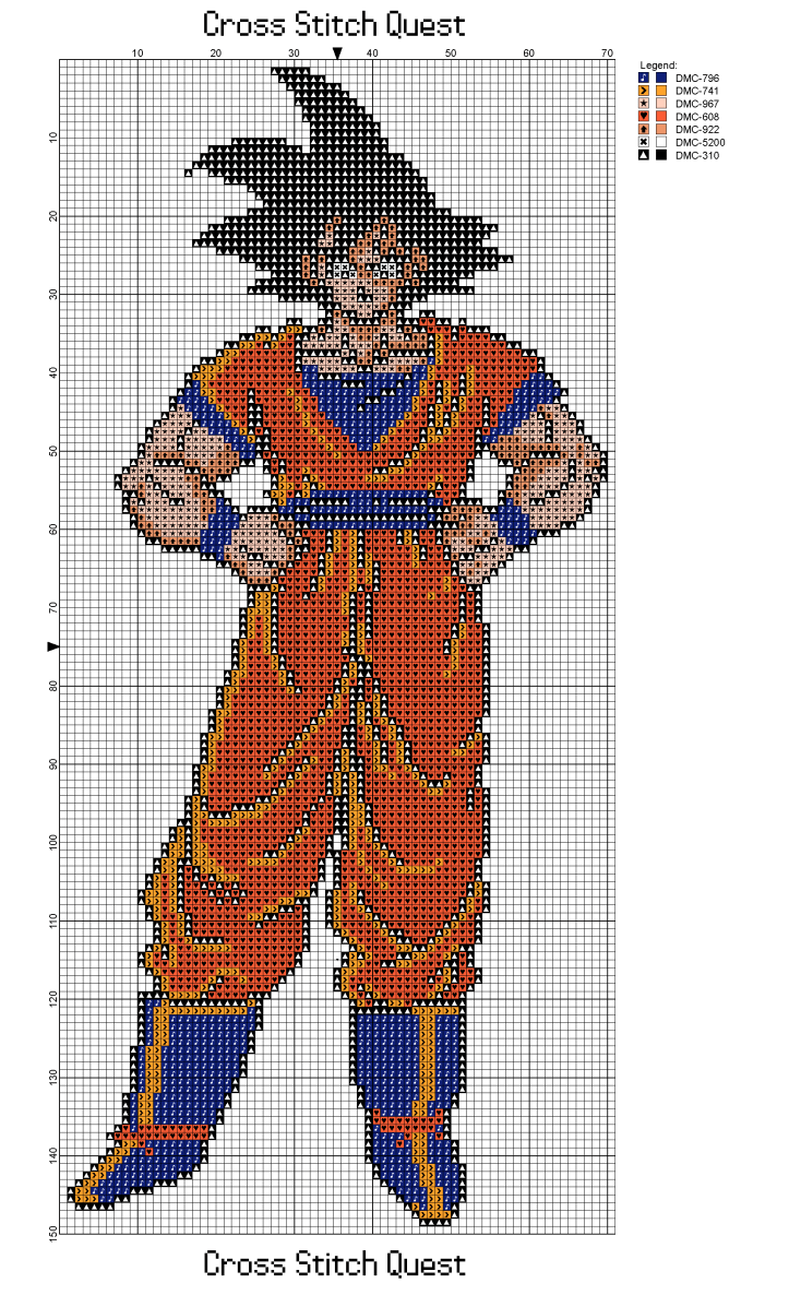 Goku Standing Pattern_Page_1