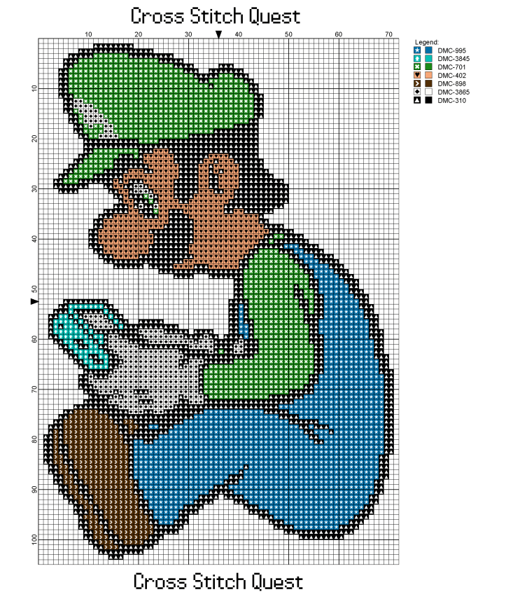 Luigi Game Boy Pattern_Page_1