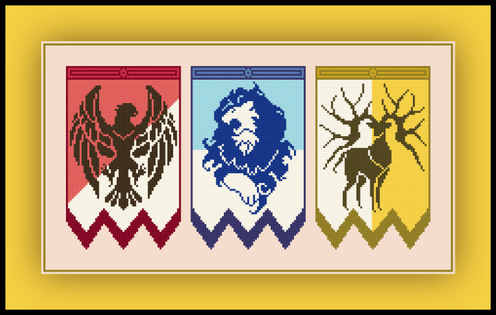 Three Houses Banners Preview