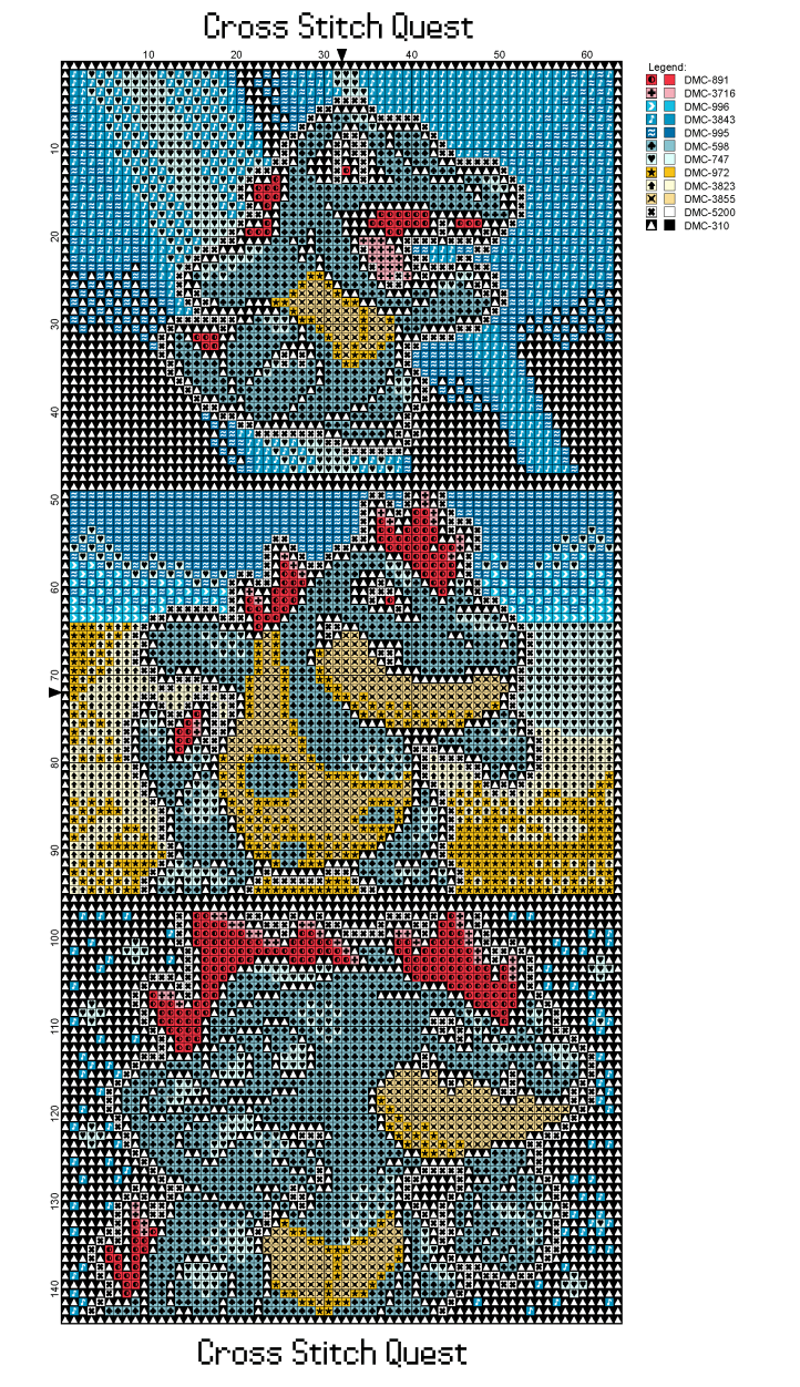 Totodile Line Pattern_Page_1