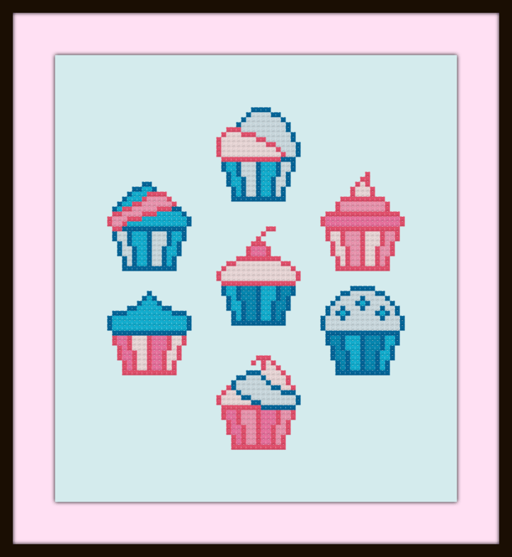 Cupcakes Trans Colors Preview