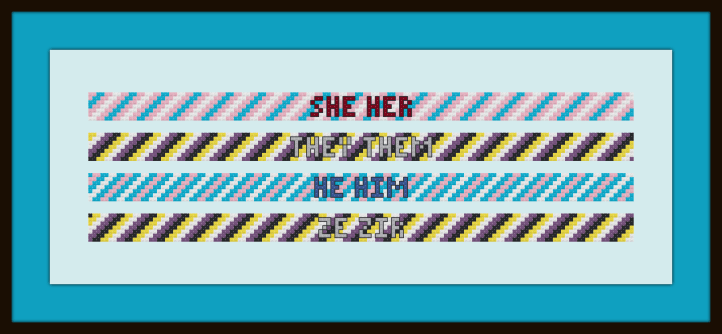 Pronoun Bracelets Preview