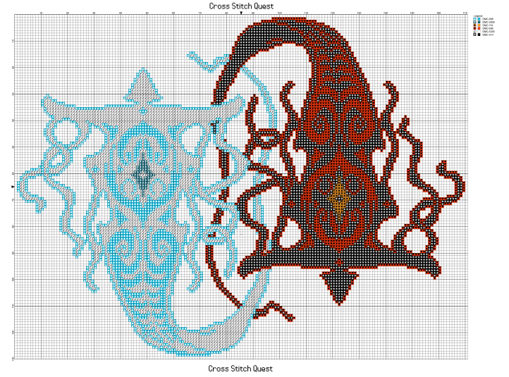 Vaatu and Raava by Piphybuilder88 Pattern_Page_1